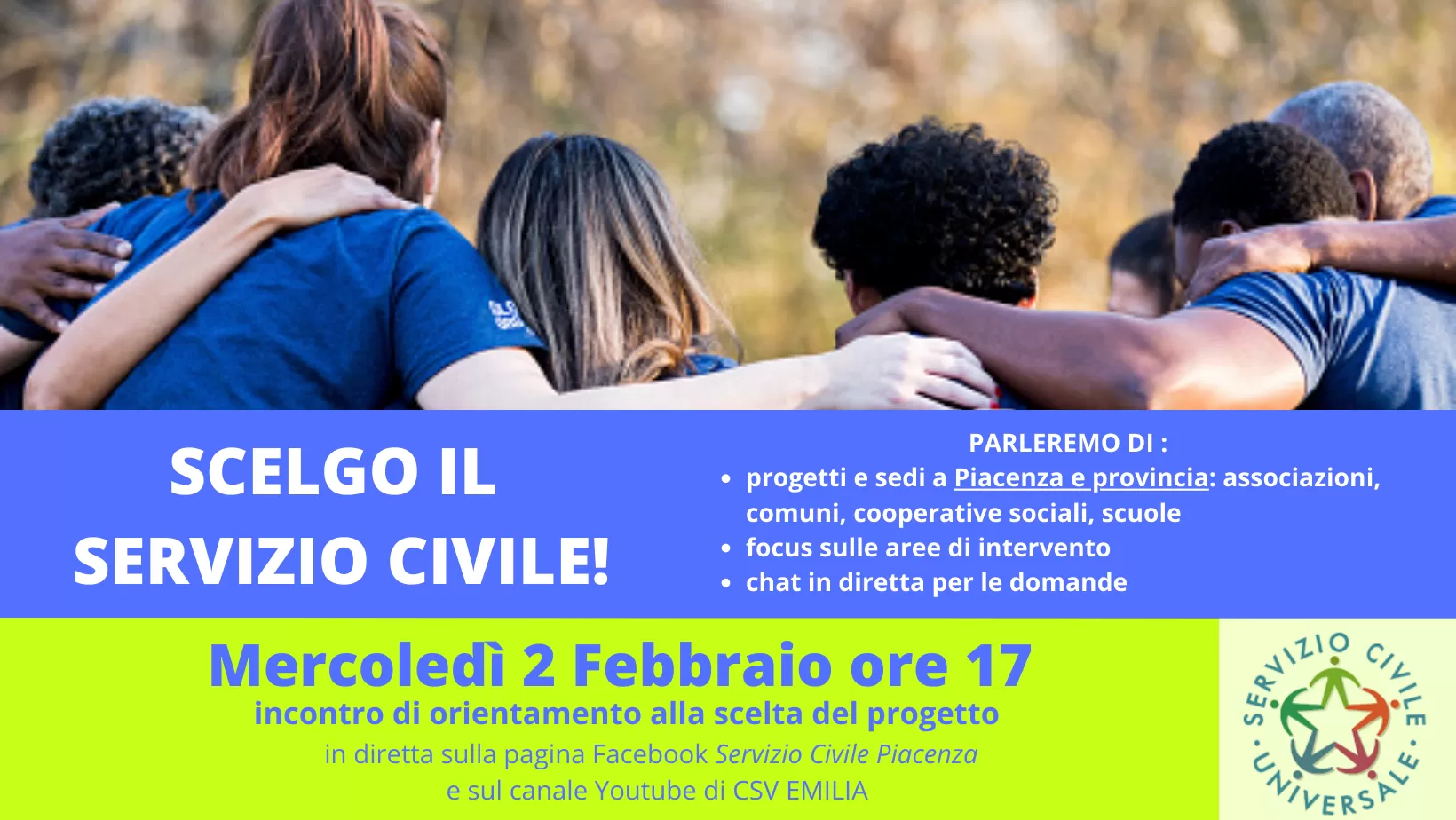 DIRETTA FB e YOUTUBE