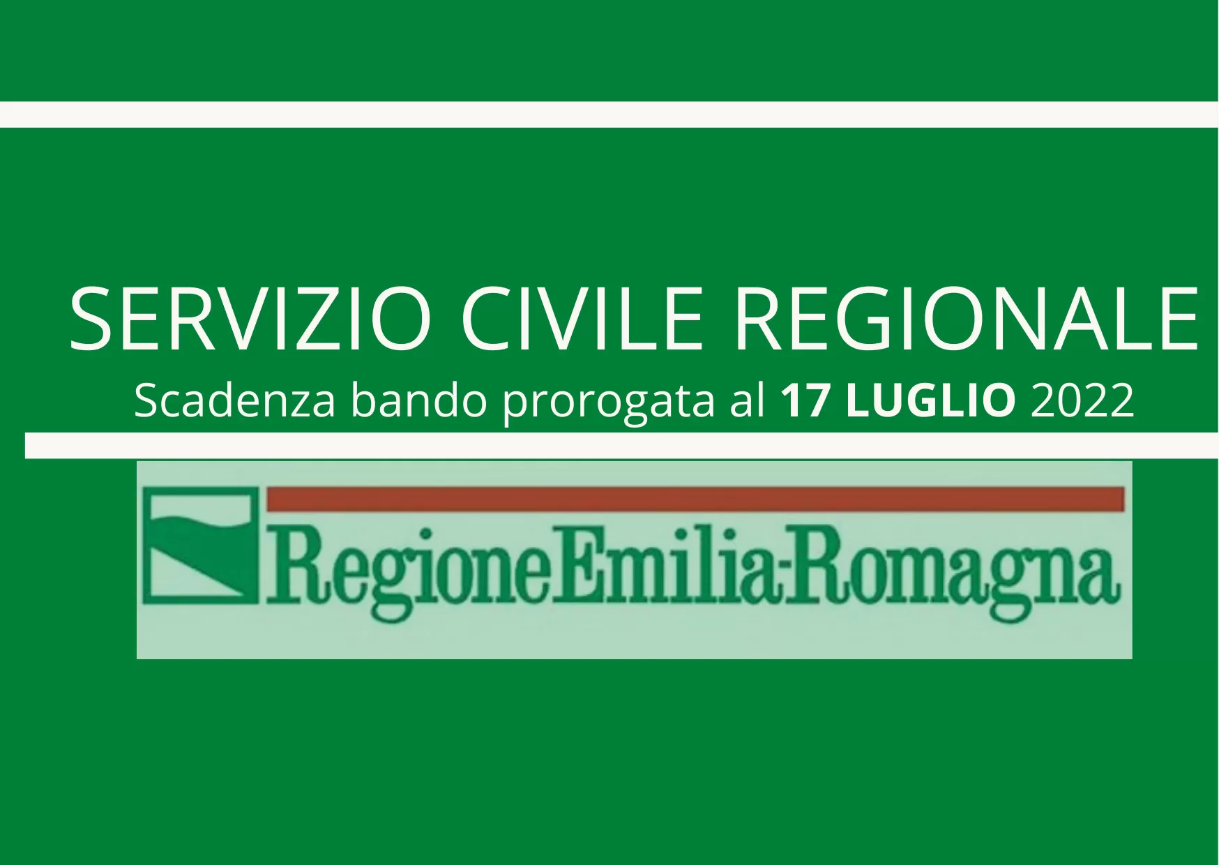 Servizio civile regionale 2022